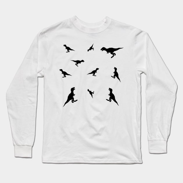Dinosaurs Long Sleeve T-Shirt by Brains